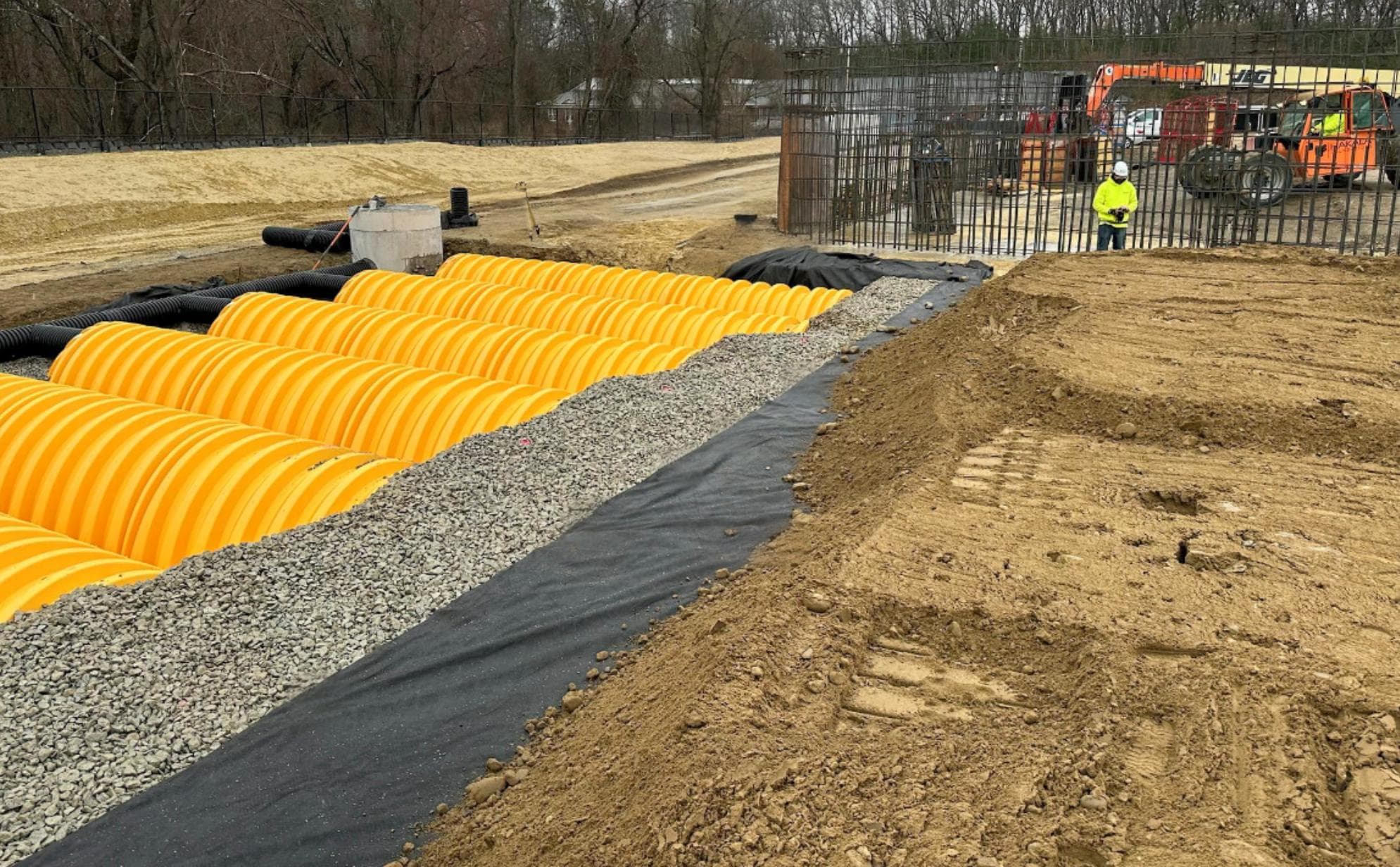 Construction monitoring and site inspection services provided by McCarty Engineering