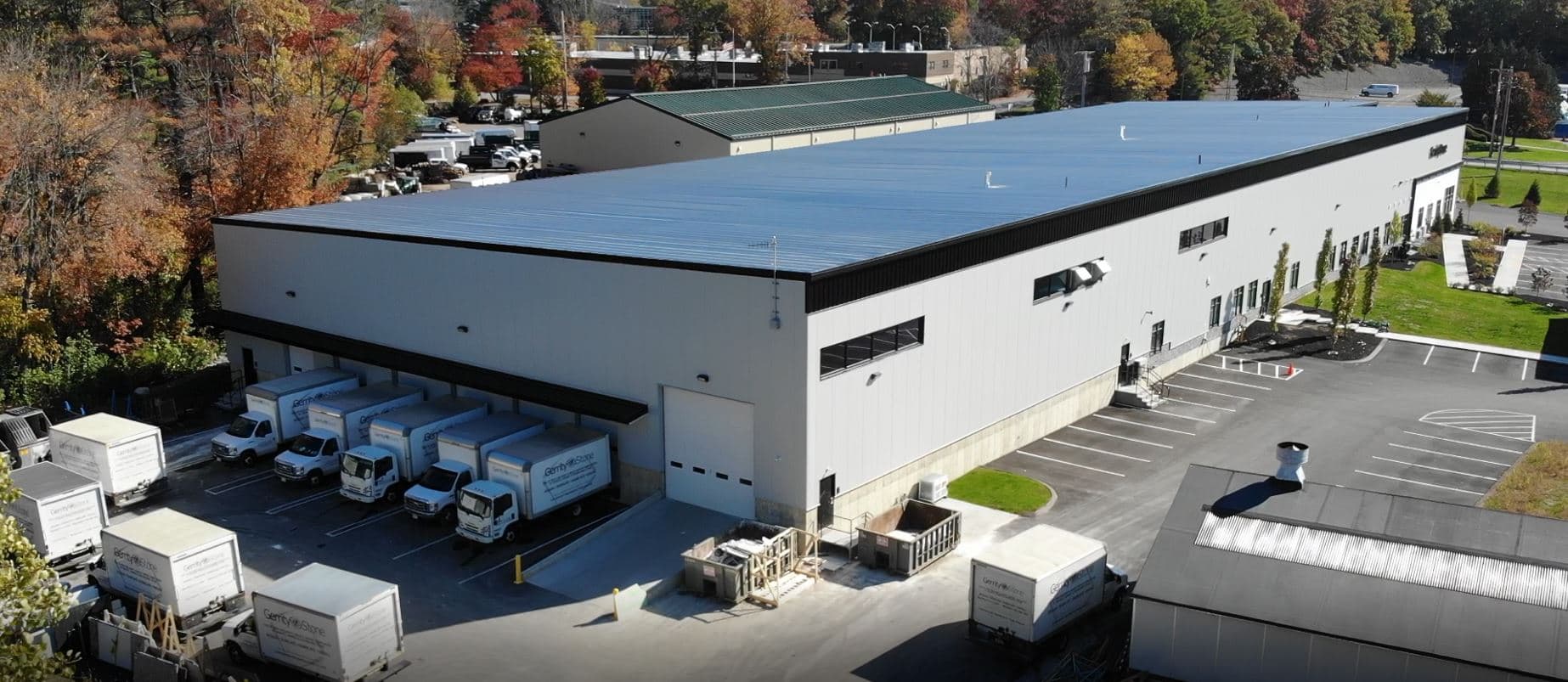 Gerrity Stone facility aerial view